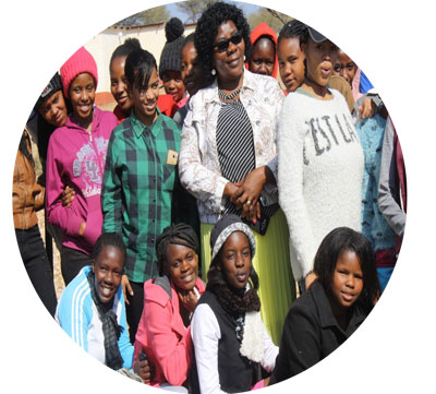 Empowering Namibian girls